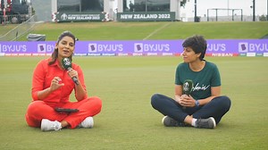 169K views · 2K reactions | Inspiring a generation ⭐️ Ones to watch  Pre-match prediction  Sanjana Ganesan and Anjum Chopra preview the first game of super Sunday at the #CWC22, #INDvPAK in episode four of Let's Show Them  | ICC - International Cricket Council | Facebook