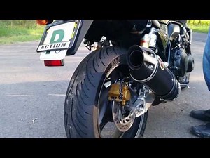 Honda CB400 Exhaust Sound Ride By VTEC REVO