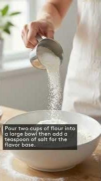 EMERGENCY BREAD: 10 MINUTE FLATBREAD WITH FLOUR WATER SALT