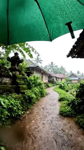 Rain Walking Ambience | Walking in the Rain (Relaxing Rain Sound)