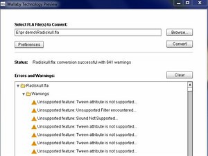 Adobe outs experimental Flash-to-HTML5 conversion tool, calls it Wallaby