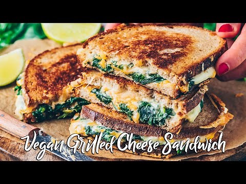Vegan Grilled Cheese Sandwich * Quick and Easy Recipe *