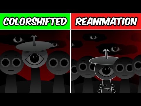 Incredibox Sprunki Colorshifted (New Mod) Original vs Reanimation - Which One Animates Better?