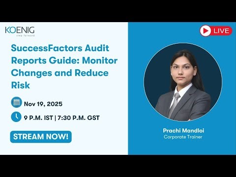 SuccessFactors Audit Reports Guide: Monitor Changes and Reduce Risk
