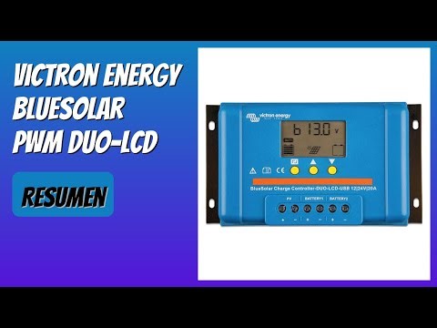 RESEÑA (2026) : Victron Energy BlueSolar PWM DUO-LCD. DETALLES