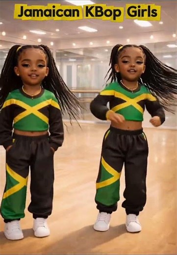 KBop Girls 🇯🇲 | 3 Young Jamaican Girl Dancers Bring Dancehall Energy to “Drift” #dance #jamaica