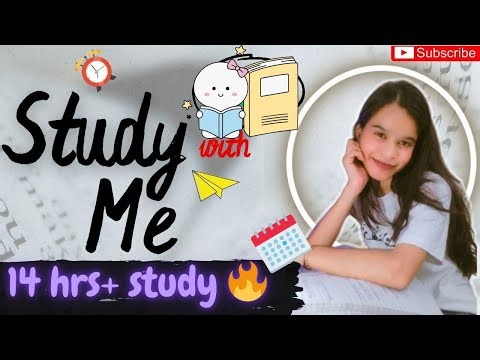 Study With Me LIVE 📚 | 14Hour Deep Focus Study 🔥 | Study Room ✨ | No Distractions 🚫📱
