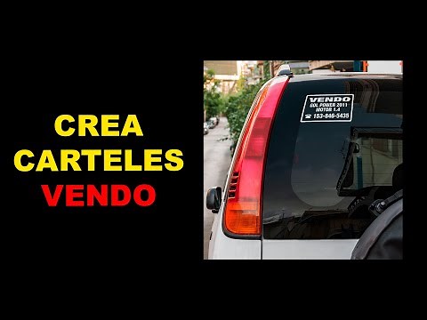 How to Create a 'For Sale' Sign for Your Vehicle in Cut Vinyl