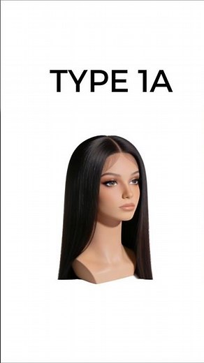 Type 1A Hair Textures