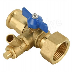 [Hot Item] High Quality Brass Straight Water Meter Valve