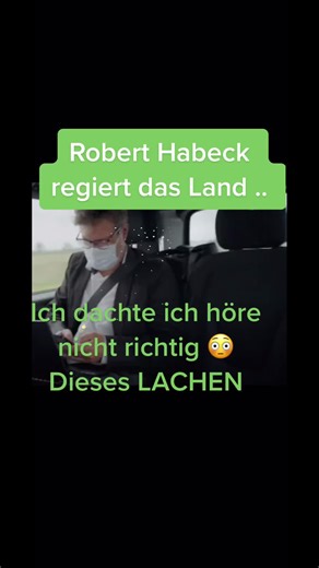 Vizekanzler und Wirtschaftsminister von Deutschland, man beachte das höhnische Lachen 😳🤷🏻‍♀️🌻 #robert #habeck #vizekanzler #diegrünen #regieren. Was haltet ihr von diesem Lachen???