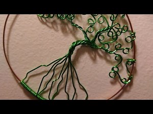 Tree of Life tutorial. Easy to make. From start to finish. Beads and wire. Make it your own.