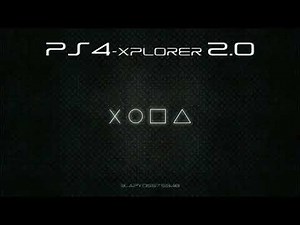 Playstation 4 PS4 Xplorer 2.0 Administrador de archivos