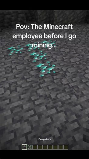Pov: The Minecraft employee before I go mining... | angry bird
