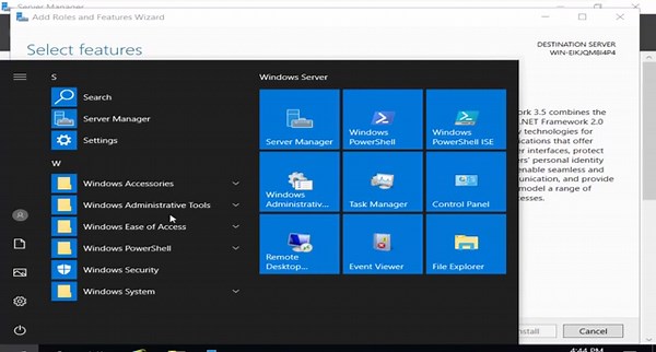 How to Install Net Framework 3 5 on Windows Server 2019 Data Center