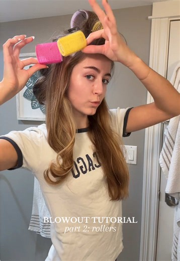 Blowout Tutorial Part 2: Easy Hair Roller Technique