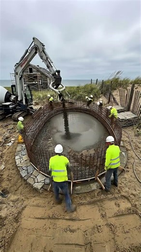 Turning a Broken Sand Pool Into a Luxury Party Deck.