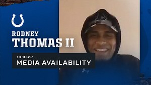 Rodney Thomas II: Colts vs. Jaguars, Week 6