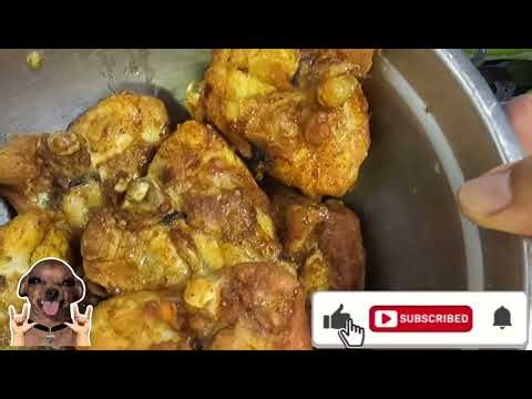 Chicken escabeche. … (Peruvian food)