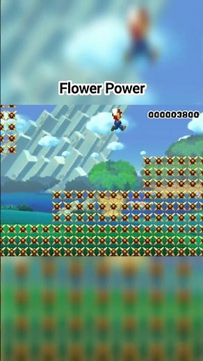 Flower Power Unleashed 🔥🌼 #newsupermariobros #mariogame #mariomaker