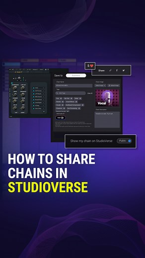 5.2K views · 35 reactions | StudioVerse is an ever-growing community for plugin chains, where you can find thousands of chains for every kind of track, created by top engineers—and you! Here’s how you too can share your StudioVerse chains publicly with the community ️✨  LEARN MORE: https://link.waves.com/o5b #studioverse #intothestudioverse #studiorack #pluginchainer #audiomixing | Waves Audio | Facebook