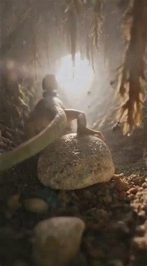 I Sent a Lizard to Spy on Who Lives in This Hole 😱🦎