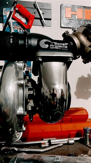 My homemade diy remote mount turbo setup