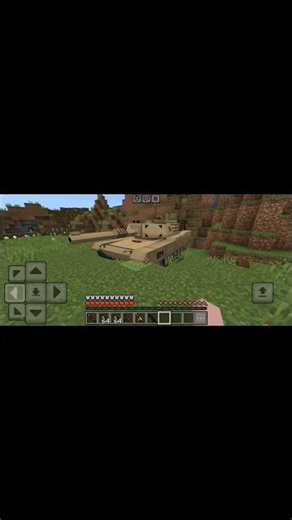 I download tank mod in Minecraft and destroy my enemies#viral #trendingshorts