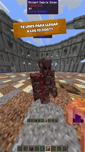 GOLEM OF ANCIENT DEBRIS vs WARDEN! ⚔️ Who will win? #Shorts #5