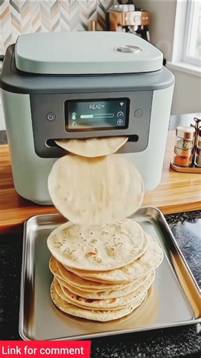 🍞🔥fully automatic Roti maker machine 😱#kitchengadgets #smartkitchen #youtubeshorts