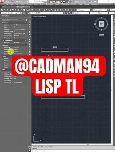 Total Length Calculation in 1 Second! | Lisp TL Tutorial | ‪@CADMAN94‬ #architecture#autocad