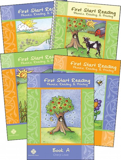 First Start Reading A-D Set | Memoria Press - Classical Curriculum