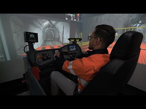 CYBERMINE Sandvik TH551 ADT Simulator