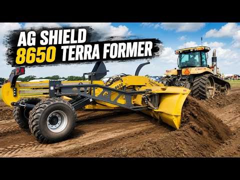 Shield 8650 Terra Former in Action! | Dirt Moving Demo