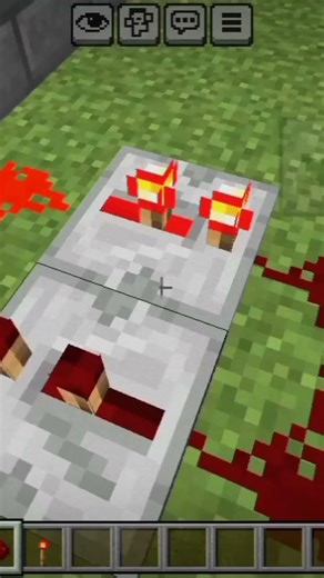 my first redstone invention and my game almost died #enjoy #gaming #minecraft #redstone