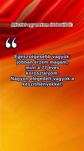 Részlet egy nekem írt levélből: Nem vagyok beteges, náthás, influenzás, fáradt!