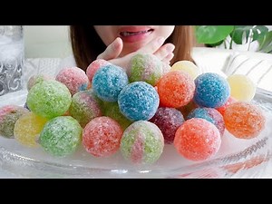 【SUBTITLED】The world's most sour candy "BARNETTS MEGA SOUR"【ASMR/EATINGSOUNDS】