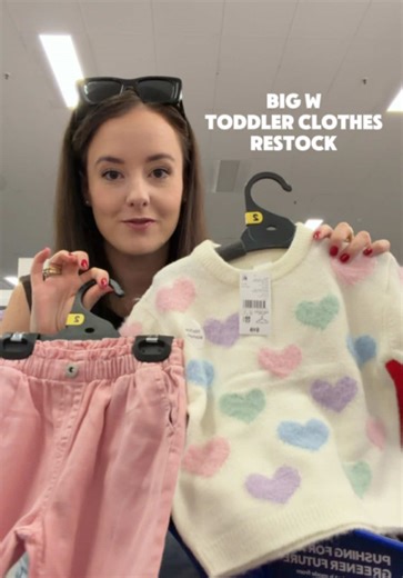 Let’s go shopping at Big W for some clothes for my toddler! @BIG W Australia 💙 #sponsored #BIGWAustralia #bigw #bigwfinds #bigwaus
