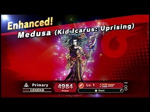 Super Smash Bros Ultimate - [Legend Spirit] Medusa (Kid Icarus : Uprising)