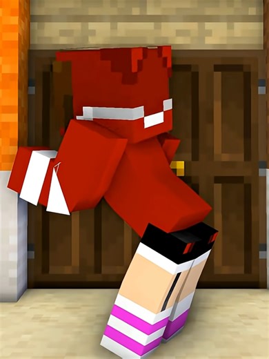 JJ Sister Can't Hold Fart in Minecraft