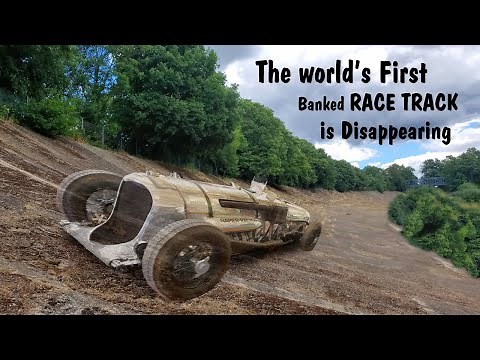 Brooklands 1907 Race Track - Bombed in WW2