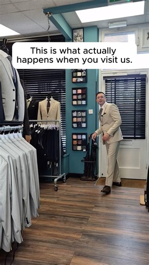 Wedding suit shopping process explained