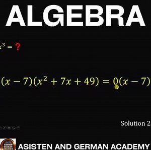 226K views · 6.9K reactions | Fun ALGEBRA | How to solve this algebra challenge | Asisten and German Academy | Facebook