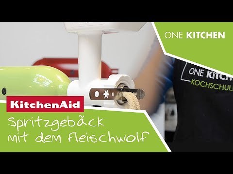 KitchenAid Spritzgebäckvorsatz | Montage & Verwendung | by One Kitchen
