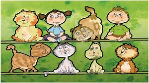 Napi mese: 10 kicsi cica
