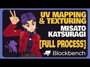 Blockbench UV Mapping & Texturing | FULL PROCESS