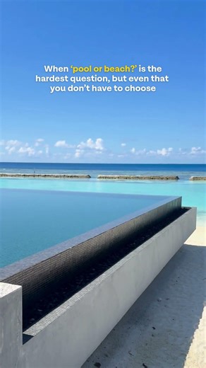 Niva Kuramathi Maldives - pool or beach?