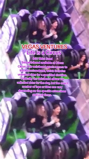 $60 wristband available at Circus Circus. This wristband grants access to the Adventuredome, which includes unlimited rides for a specified duration. Typically, the wristband allows for unlimited rides for the day, but the exact number of laps or rides can vary depending on the specific attractions and wait times. #vegastiktok #lasvegastiktok #vegas#fyppppppppppppppppppppppppppppppppppp #fyppppppppppppppppppppppp yppppppppppppppp