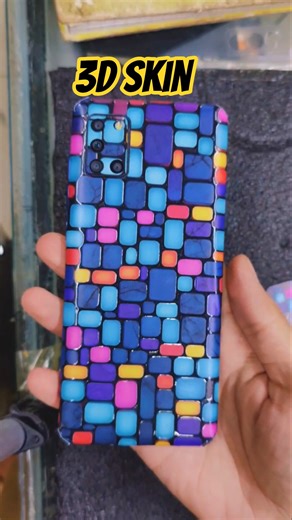 Mobile Back 3D Textured Sticker Full wrap