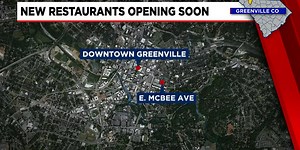 2 new restaurants opening in downtown Greenville